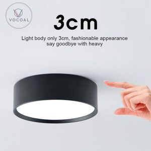 Vocoal LED Aluminum Drop Ceiling Lights Living Room Lighting Ceiling