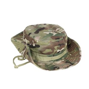 Outdoor Summer Boonie Hat for Hiking, Camping, Fishing, Camo Sun Cap for Men or Women