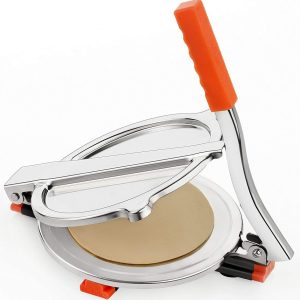 Durable Stainless Steel Puri, Roti, Papad Maker Press for Kitchen, 7 inch  Diameter Roti Maker