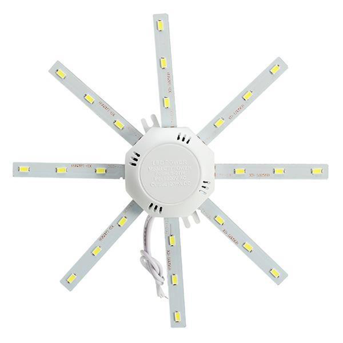 LED 24W Panel Board Ceiling Lamp Chip Light With Transformer And Magnet - intl