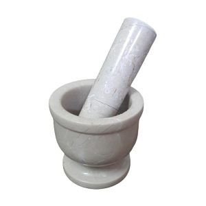 Marble Masala Crusher Made In Pakistan Marble Langri for Grinding Chillies Mixing & Mincing Kithen Lung