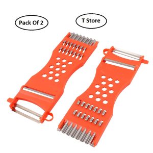 Pack Of 2 Peeler vegetable shredder Multipurpose Vegetable Fruit Cutter