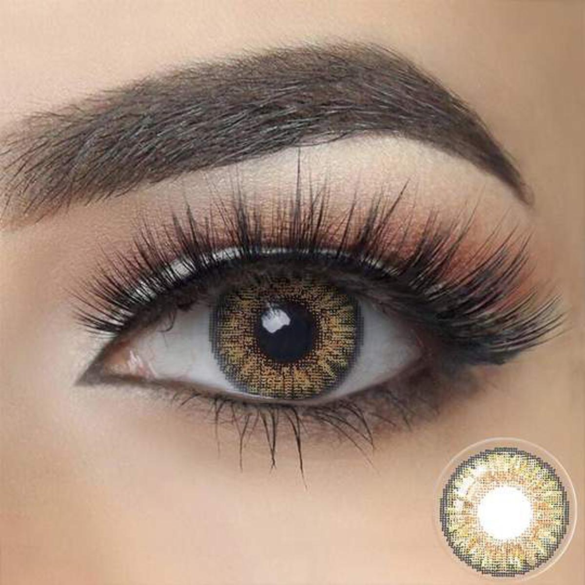 Contact lenses Hazel Eye Contact lens with Kit