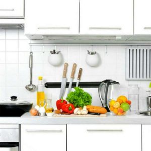 Powerful Magnetic Knife Holder Kitchen Tool - Black