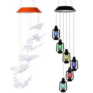 Wind Chime,Solar Lights Chimes,Wind Chimes LedSolar Wind Chime Outdoor Decor