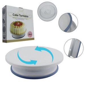 Turntable 360 Degree Rotating Cake Stand
