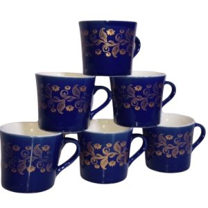 Star Ceramic , Tea Cup 200 ML ( 6 Pieces Set )