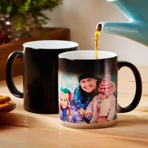 Customize Magic Mug. Color Changing Mug, Magic Mugs With Text, Logo