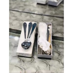 Spoons Dinner  Desert- Khana Khany waly Chamach - Stainless Steel Fork (Set of 12Pcs)
