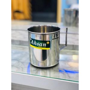 Mug  Steel Mug  Stainless Steel WaterJuiceShakeMilk Mug (450 ml)
