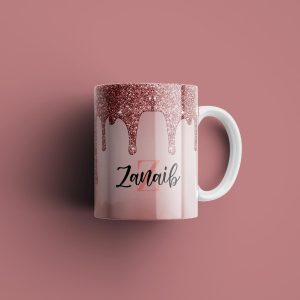 Customise Name Mug Design 5 - Coffee Mug Gift - Arisprint
