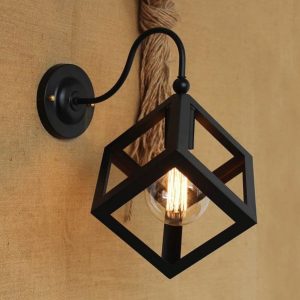 Wall Mounted Cube Light - Pendant Light Geometric Light