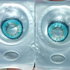 AQUA COLOR EYE CONTACT LENSES SOFT + FREE KIT CASE AND WATER