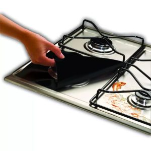 Gas Stove Protector Cover Liner Gas Stove Protector Gas Stove Stove-top Burner Protector Kitchen Accessories Mat Cooker Cover