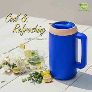 Jug - Thermos Jug - Hot and Cool Jug - Super Cool Jug 1 pc (1.7ltr Different Colors )