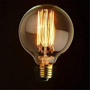 40 Watt Round Decorative Bulb