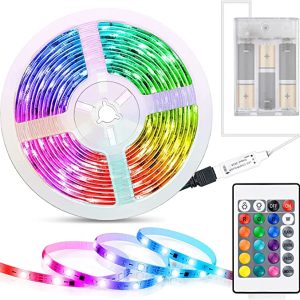 RGB led strip light - For Gaming Room - 15ft5Meter RGB Lights For Gaming PC