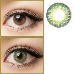 Eye Lens Event 3 Tone Contact Lenses For Girls With Case & Solution
