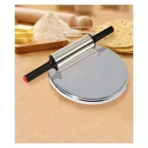 Rolling Pin With Board Stainless Steel Coated