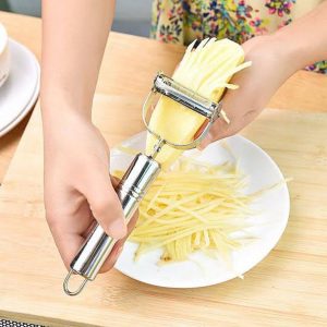 Stainless Steel Julienne Peeler Vegetable Peeler Double Planning Grater Kitchen Accessories Cooking Tools