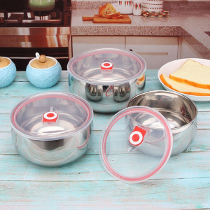 3 Sets Of Fresh Bowl Cover Microwave Special Vacuum Sealing Lid Kitchen Utensils Cooking Pot Silicone Stretch Bowl Cover