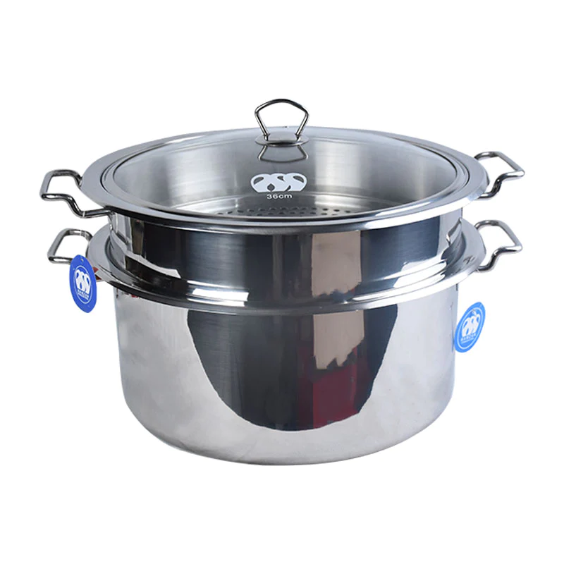 Alpha Durable Stainless Steel Steam Pot 36cm