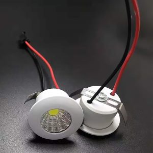 Mini small spotlight led ceiling light jewelry showcase counter light embedded cob spotlight bull's eye light