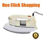Graacee National Dry Iron GA-21 Heavy Weight Temperature Control Dial For Perfect Ironing Over All Fabrics