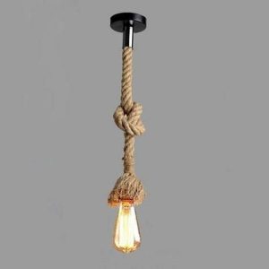 Rope Hanging light  E27 Holder  Ceiling Hanging  Pandent Lights  Hanging Lights