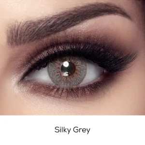 SILKY GREY ORIGINAL BELLA LENSES WITH FREE SHIPPING AND KIT