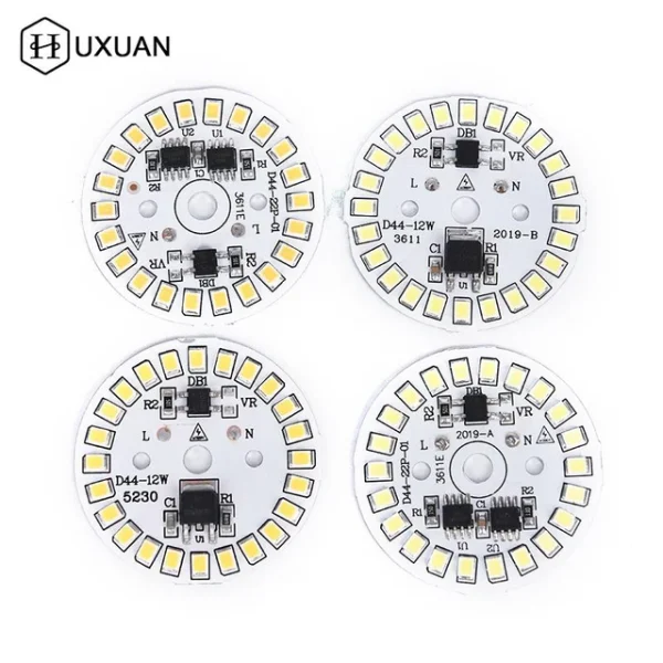 Led Input Table Pack of 4 Pcs 12Watt LED Chip Direct AC Input 220Volts - LED - One ...
