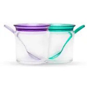 Sugar Pot  Spice Jar With Spoon - Acrylic, Clear, Good Quality. For Milk, Coffee, Spices, Daal, Green Tea Leaves