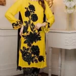 Maria B. LH-111(A) Embroidered Two Piece Dhanak Wool Winter Collection