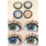 1 Pair Unisex Color Lens Charming Big Eye Makeup Cosmetic Colour Contact Lenses Beauty Tool Lenses For girls