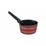 SK Cookware Marble Coated Double Spout Milk Pan [16, 18, 20 cm]