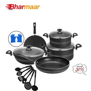 Non Stick Set - Cookware Set - 17 Pcs CF