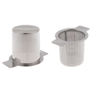 Stainless Steel Mesh Tea Infuser Metal Cup Strainer Loose Leaf Filter withoutLid