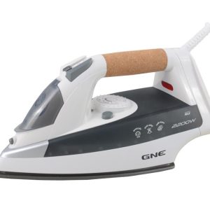 Gaba National Gaba National Deluxe Steam Iron - GN-202 - 2200 Watts - White & Grey
