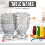 Drinking Glass Tumblers Pack of 6 Transparent 300 ml