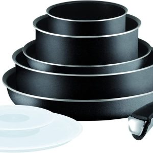 Tefal Ingenio 5.Cookwear 8 Pieces Black, L2009902, Ingenio Essential
