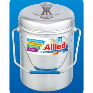 Allied Stainless Steel Heavy Milk Can Size#2 High Quality