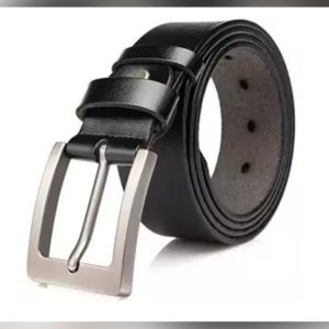 Pure Leather Belts Black and Maroon Color For Mens