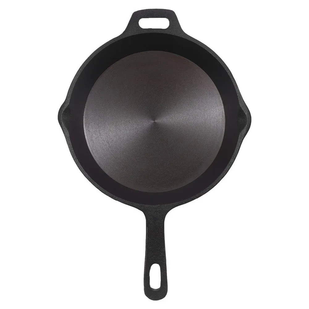 Cast Iron Skillet Pan frying Pan 10 (25 CM) Seasoned chemical free, Non