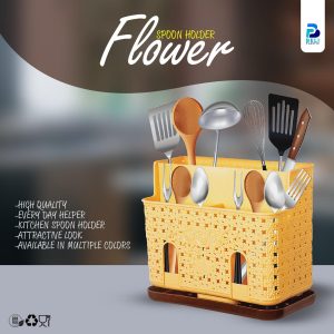 Spoon Stand For Kitchen  Plastic Cutlery Holder