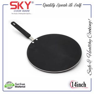 Tawa Non Stick Wood Handle High Quality Coating 121314 inch