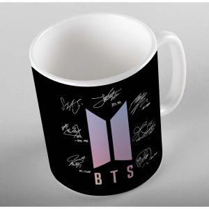 BTS Mug KPOP ARMY Signature Ceramic Cup Cute and Stylish