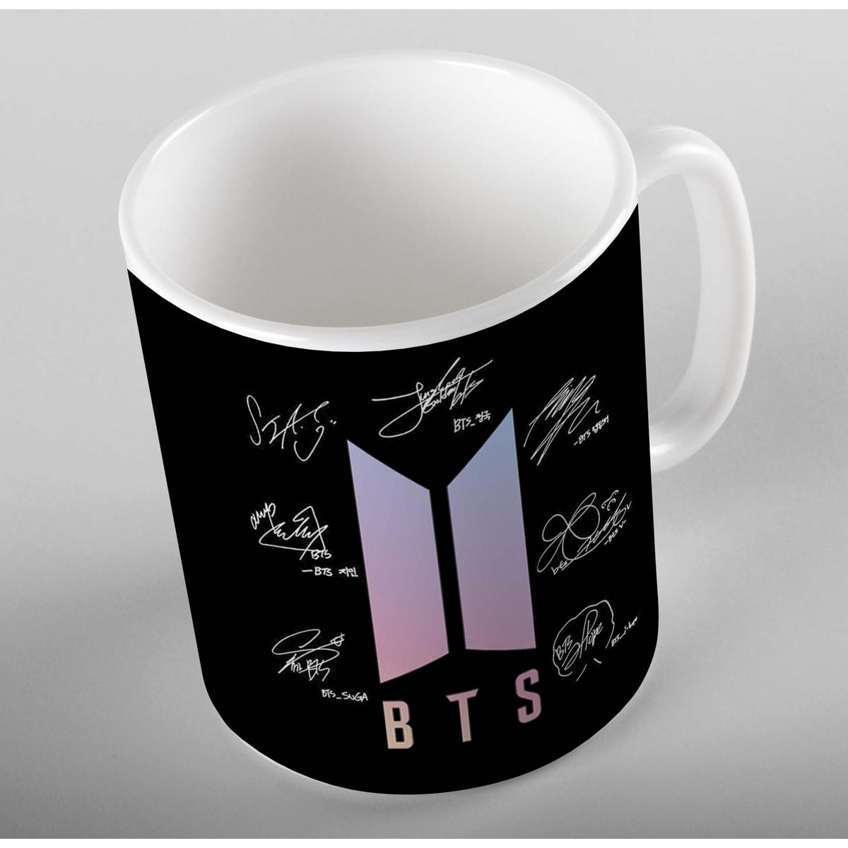 BTS Mug KPOP ARMY Signature Ceramic Cup Cute and Stylish