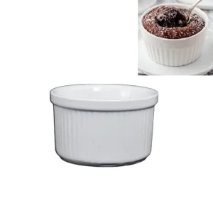 Lava Cake Making Ceramic Ramekin Bowl
