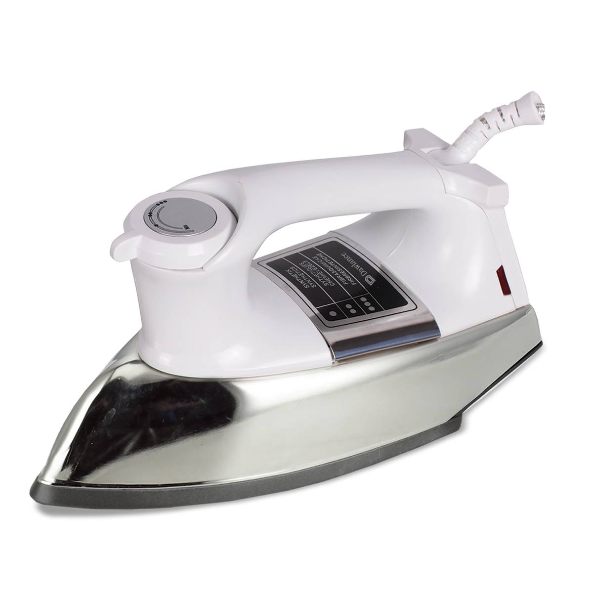 Dawlance Dry Iron DWDI 1020 W Automatic Heavy Weight Iron Non Stick Iron