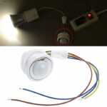 40mm AC 220V Infrared PIR Body Motion Sensor Infrared Induction Switch Automatic Light Controller